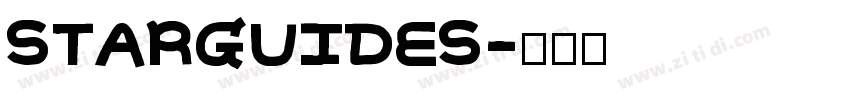 STARGUIDES字体转换