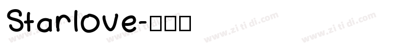 Starlove字体转换
