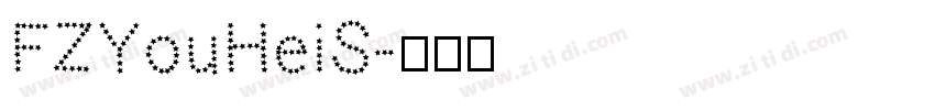 FZYouHeiS字体转换