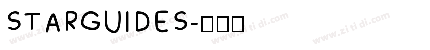 STARGUIDES字体转换