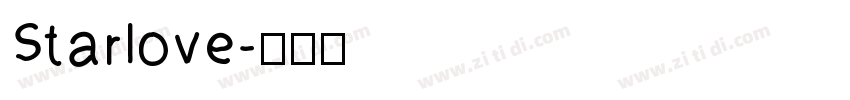 Starlove字体转换