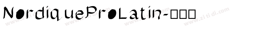 NordiqueProLatin字体转换
