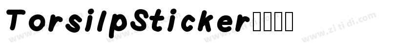 TorsilpSticker字体转换