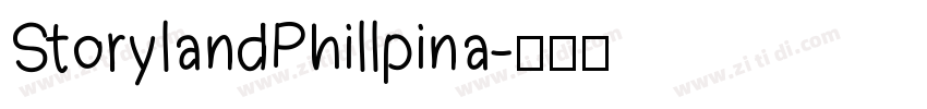 StorylandPhillpina字体转换