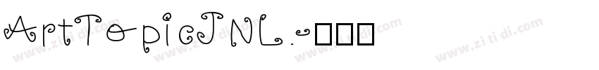 ArtTopicJNL字体转换