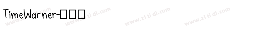 TimeWarner字体转换