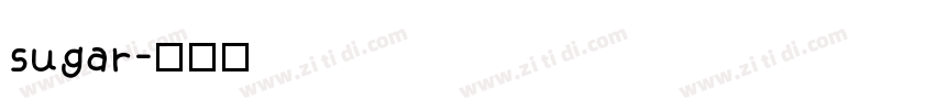 sugar字体转换