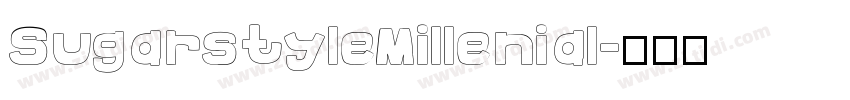 SugarstyleMillenial字体转换
