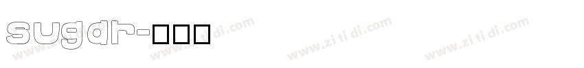 sugar字体转换