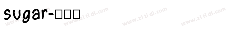 sugar字体转换