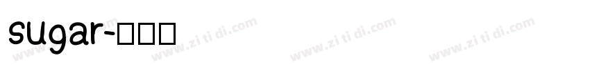 sugar字体转换