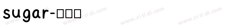 sugar字体转换