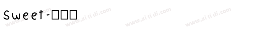 Sweet字体转换