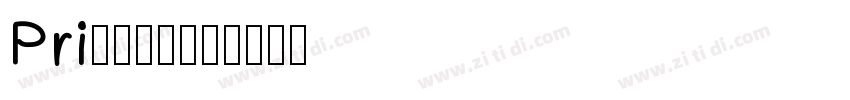 PrismaW05字体转换