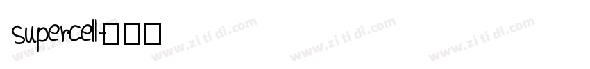 supercell字体转换