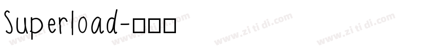 Superload字体转换