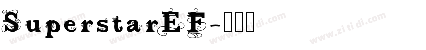 SuperstarEF字体转换