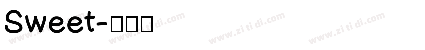 Sweet字体转换
