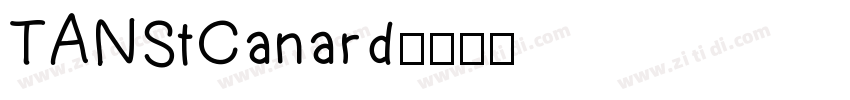 TANStCanard字体转换