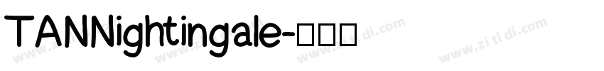TANNightingale字体转换