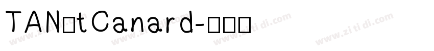 TANStCanard字体转换