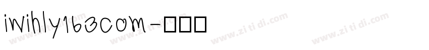 iwihly163com字体转换