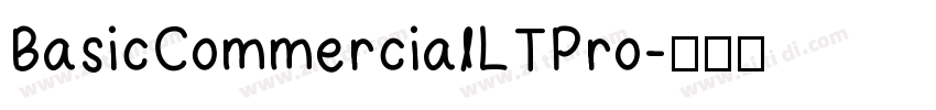 BasicCommercialLTPro字体转换