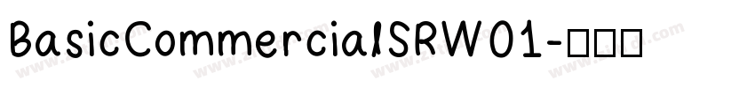 BasicCommercialSRW01字体转换