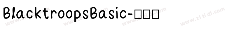 BlacktroopsBasic字体转换