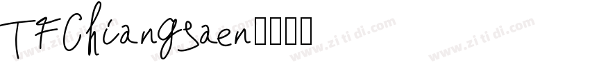 TFChiangsaen字体转换