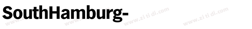 SouthHamburg字体转换