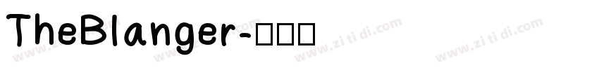 TheBlanger字体转换