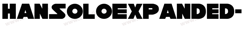 HanSoloExpanded字体转换