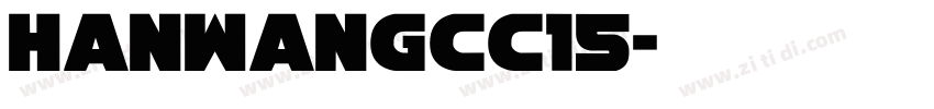 HanWangCC15字体转换