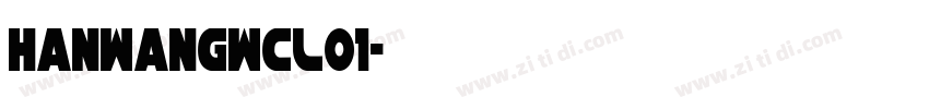 HanWangWCL01字体转换