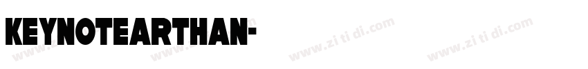 KeynoteartHan字体转换