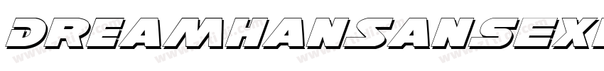 DreamHanSansExp字体转换
