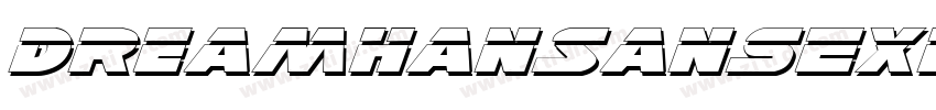 DreamHanSansExp字体转换