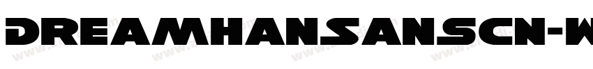 DreamHanSansCN-W15-常字体转换