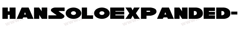 HanSoloExpanded字体转换