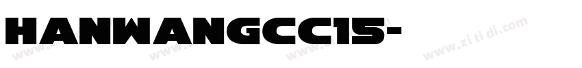 HanWangCC15字体转换