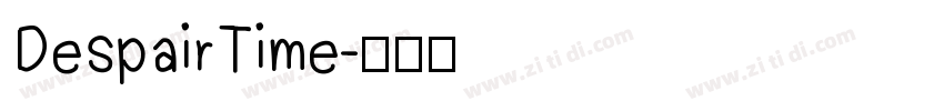 DespairTime字体转换