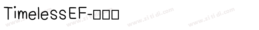 TimelessEF字体转换