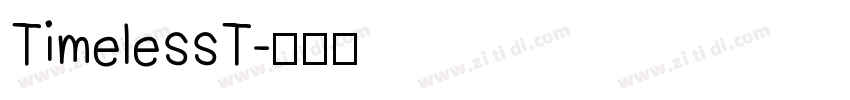 TimelessT字体转换