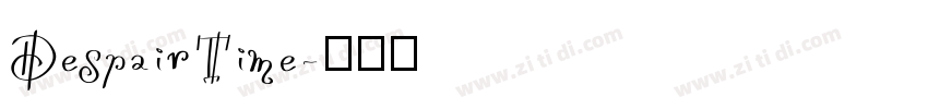 DespairTime字体转换