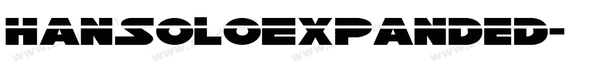 HanSoloExpanded字体转换