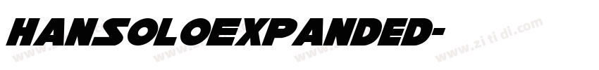 HanSoloExpanded字体转换