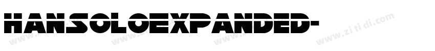 HanSoloExpanded字体转换