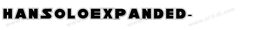 HanSoloExpanded字体转换
