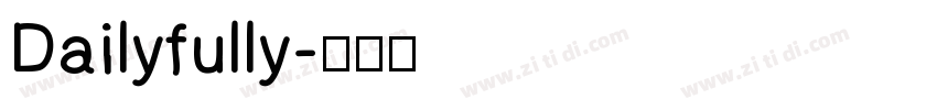 Dailyfully字体转换